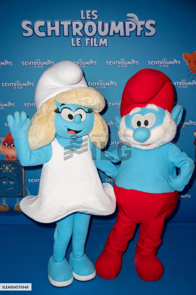 Les Schtroumpfs Le Film Premiere Paris