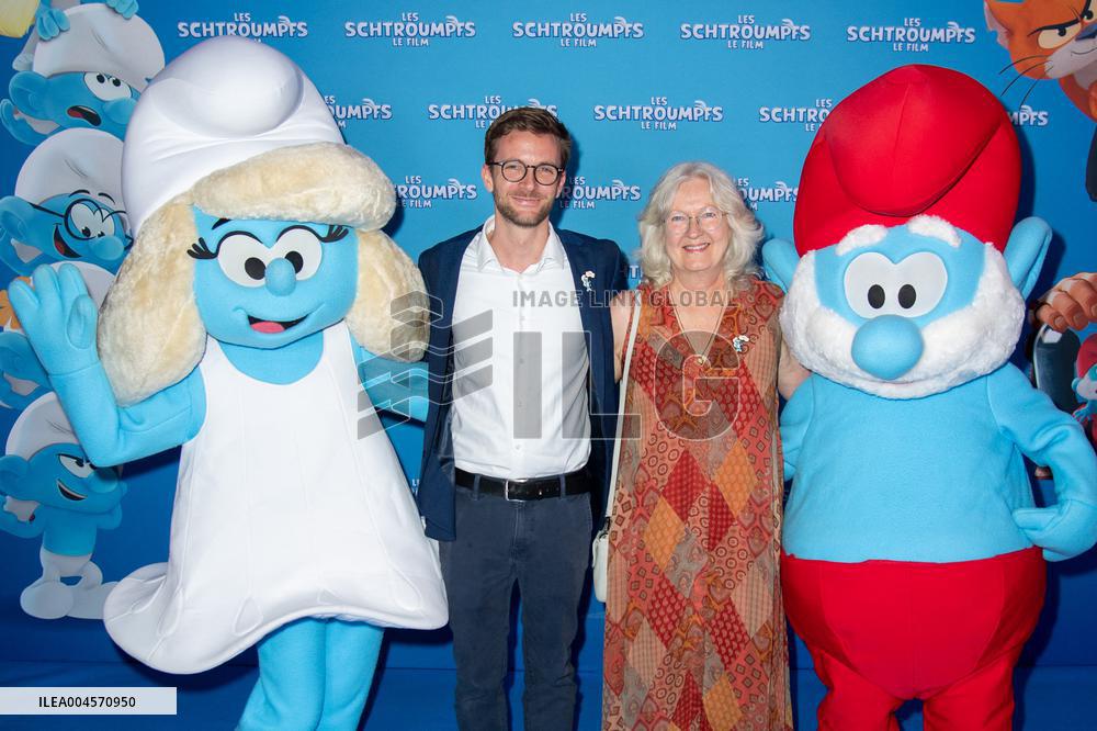 Les Schtroumpfs Le Film Premiere Paris