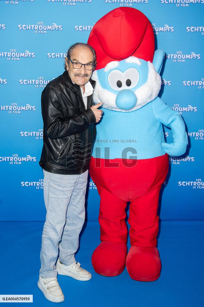 Les Schtroumpfs Le Film Premiere Paris