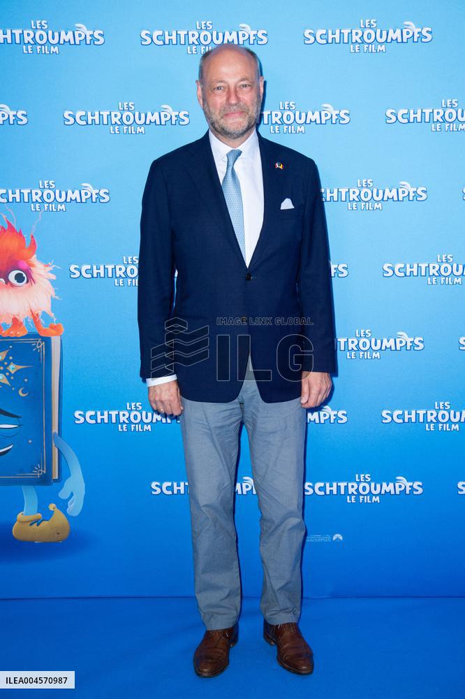 Les Schtroumpfs Le Film Premiere Paris