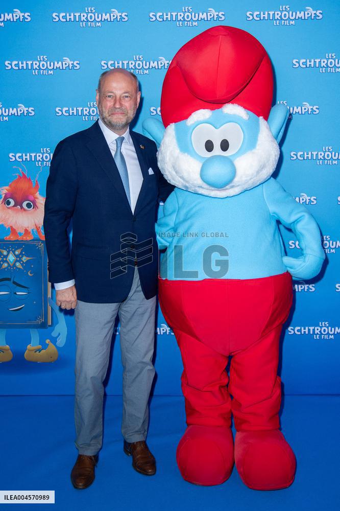 Les Schtroumpfs Le Film Premiere Paris