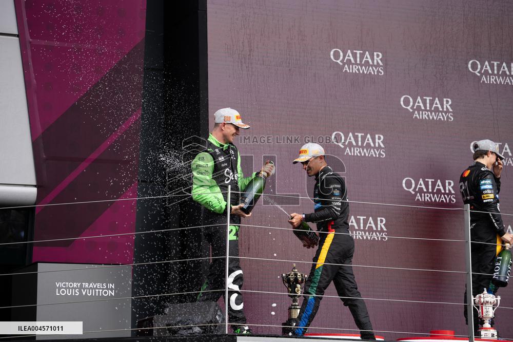 F1 British Grand Prix Podium 2025 - UK