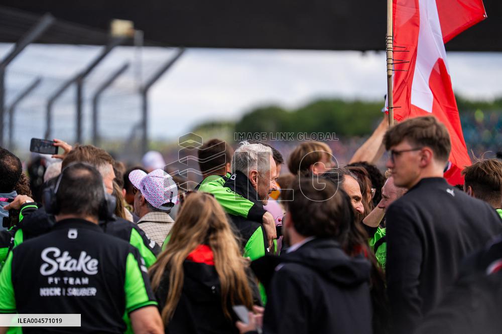 F1 British Grand Prix Podium 2025 - UK