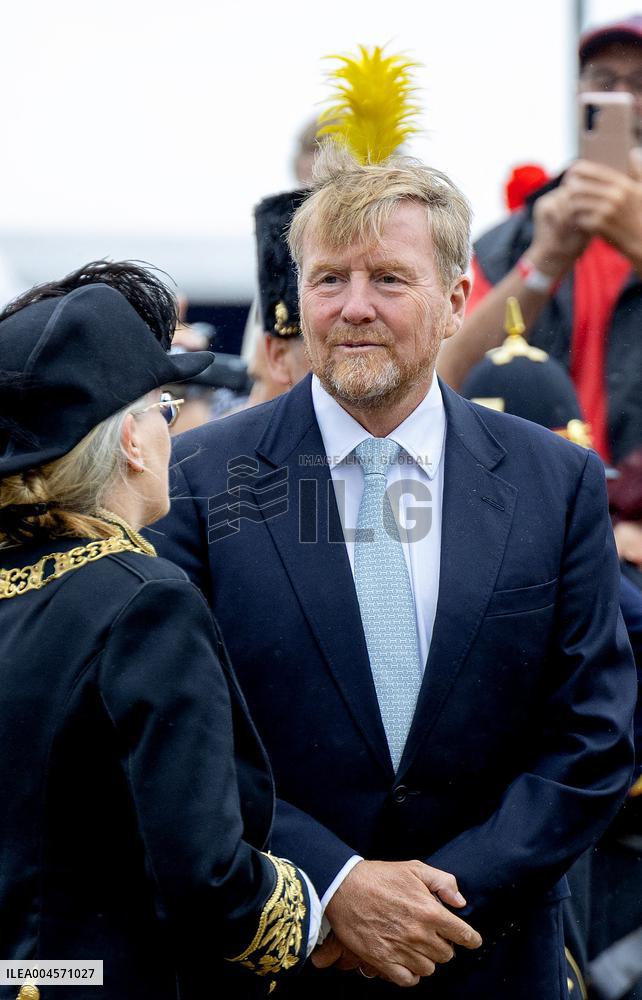 King Willem-Alexander At Limburg Shooting Festival - The Netherlands
