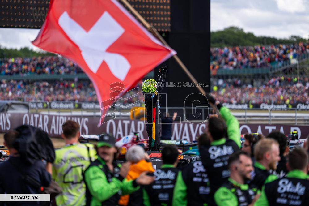 F1 British Grand Prix Podium 2025 - UK