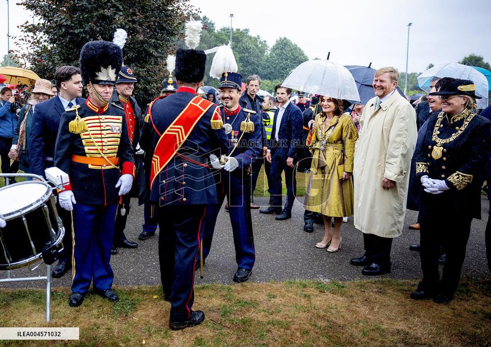 King Willem-Alexander At Limburg Shooting Festival - The Netherlands