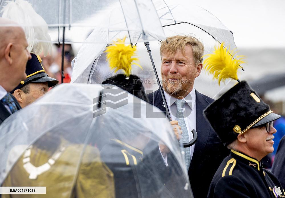 King Willem-Alexander At Limburg Shooting Festival - The Netherlands