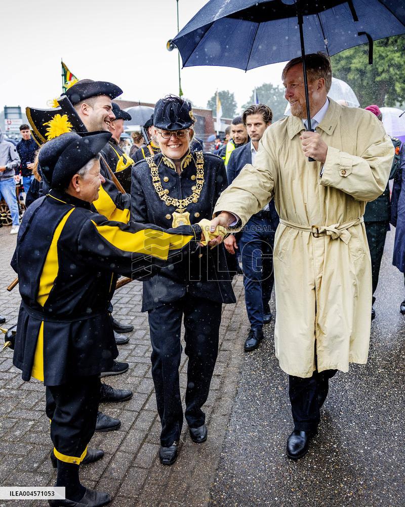 King Willem-Alexander At Limburg Shooting Festival - The Netherlands