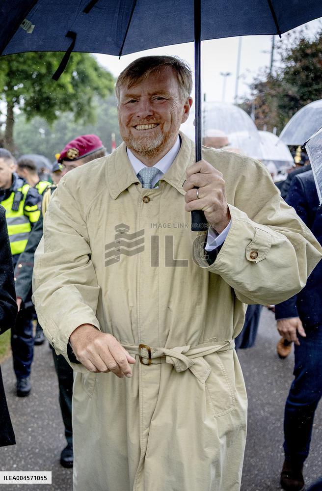 King Willem-Alexander At Limburg Shooting Festival - The Netherlands