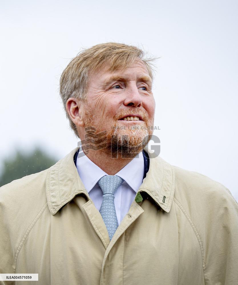 King Willem-Alexander At Limburg Shooting Festival - The Netherlands