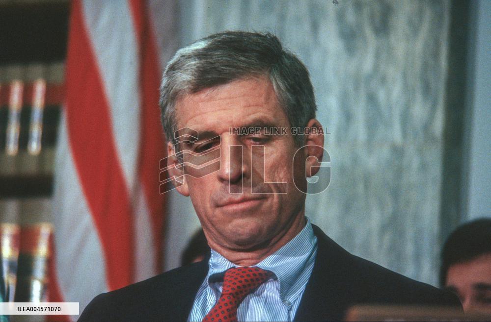 US Senator John C. Danforth (Republican of Missouri)