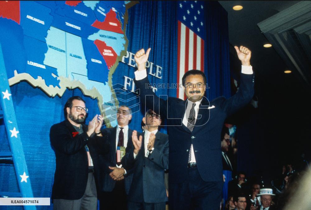 Election Night 1992 in Washington, DC