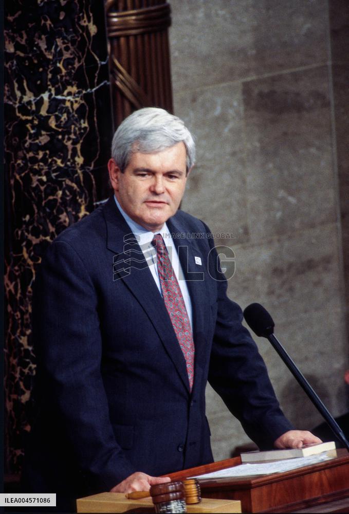 Opening Session of the 104th US Congress