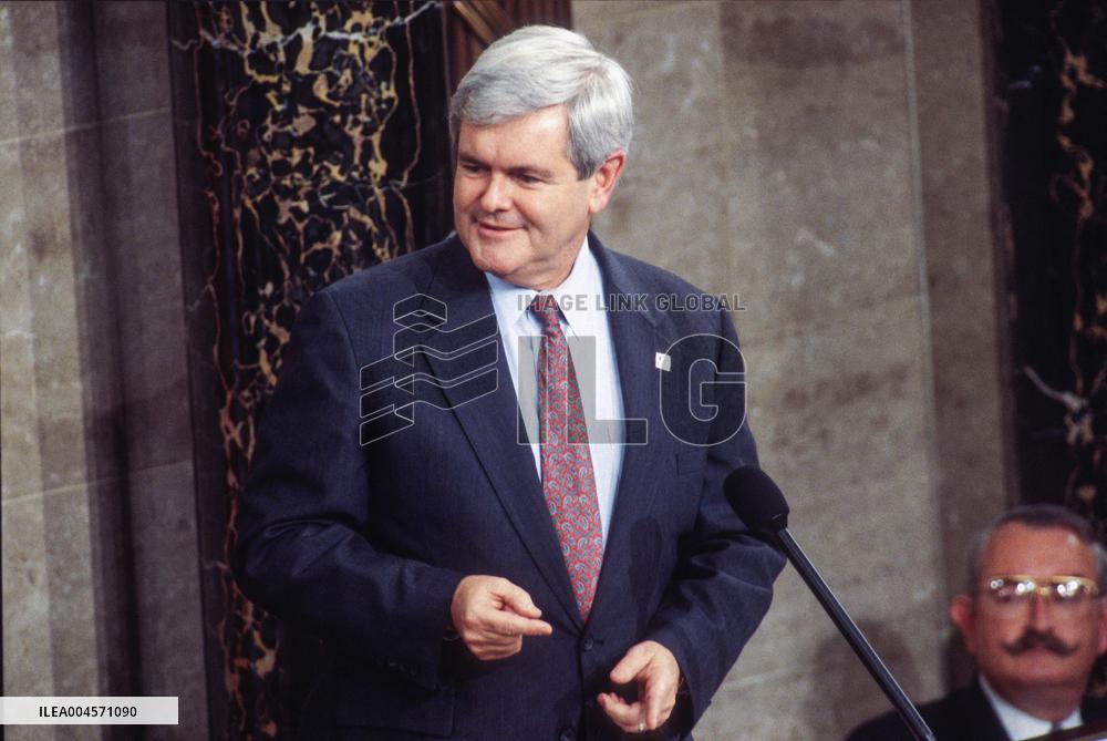 Opening Session of the 104th US Congress