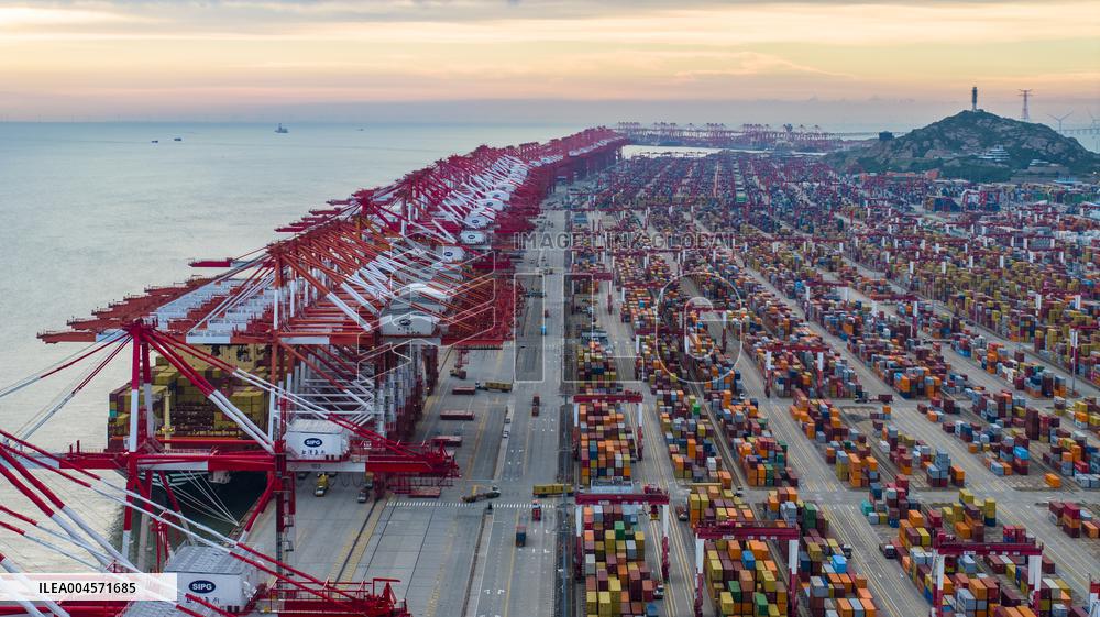 Shanghai Yangshan Deepwater Port Container Terminal
