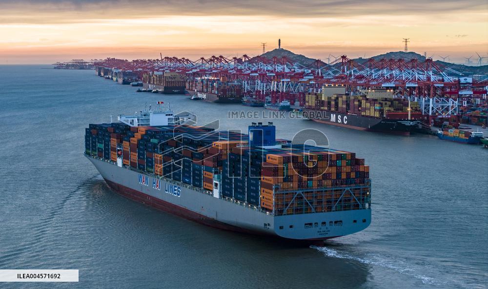 Shanghai Yangshan Deepwater Port Container Terminal