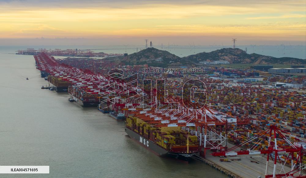 Shanghai Yangshan Deepwater Port Container Terminal