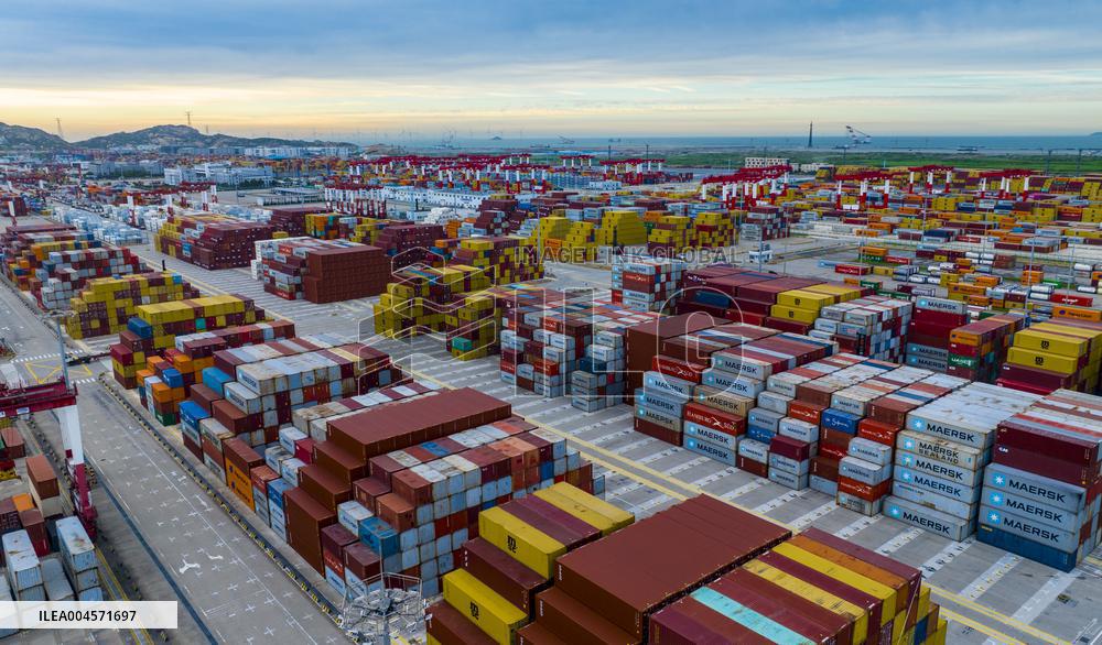 Shanghai Yangshan Deepwater Port Container Terminal