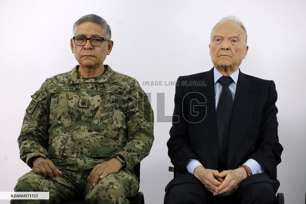 National Strategy Against Extortion News Conference - Mexico