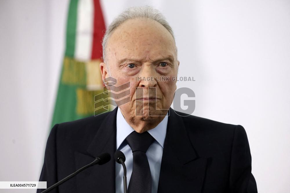 National Strategy Against Extortion News Conference - Mexico