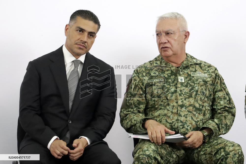 National Strategy Against Extortion News Conference - Mexico