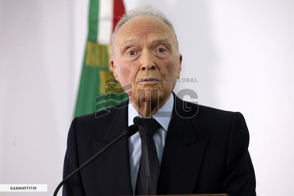 National Strategy Against Extortion News Conference - Mexico