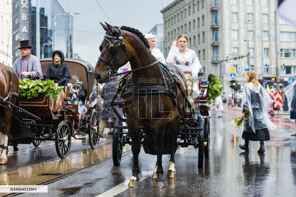 Estonia's 28th Song Festival Grand Procession