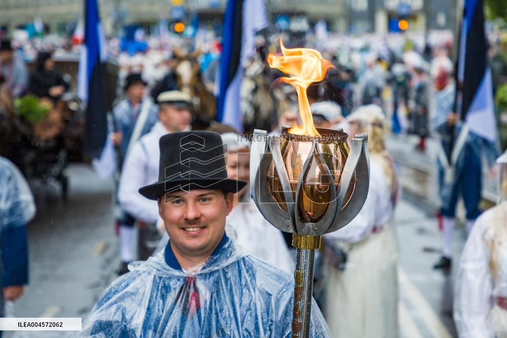 Estonia's 28th Song Festival Grand Procession