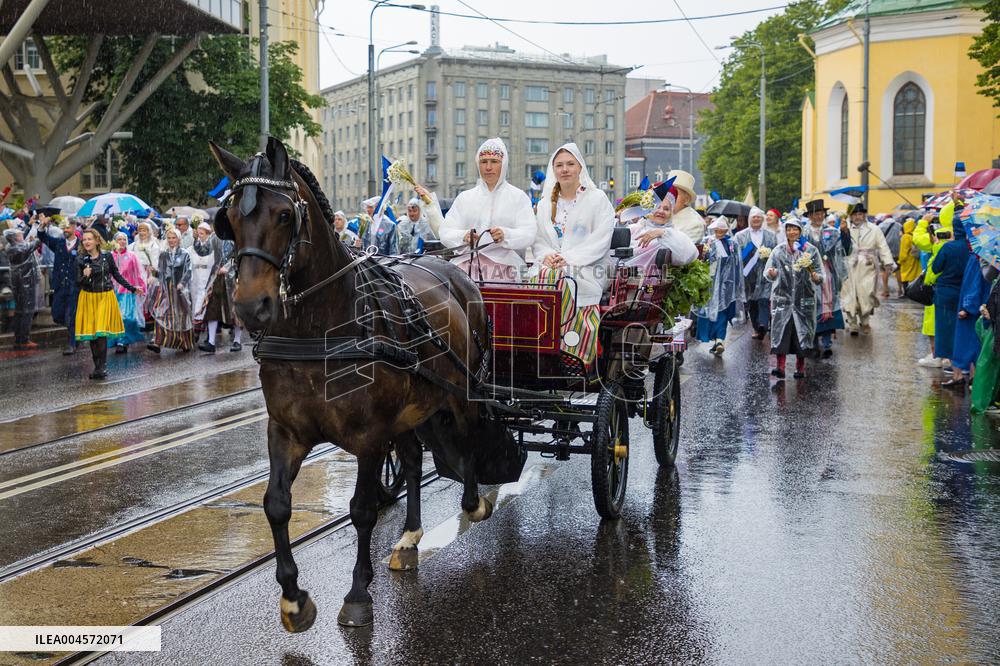 Estonia's 28th Song Festival Grand Procession
