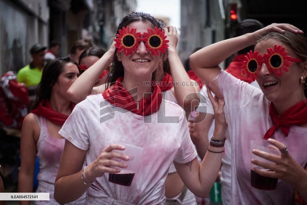 San Fermin Festival 2025 - Opening Party Or Chupinazo - Spain