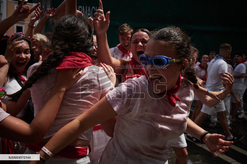 San Fermin Festival 2025 - Opening Party Or Chupinazo - Spain