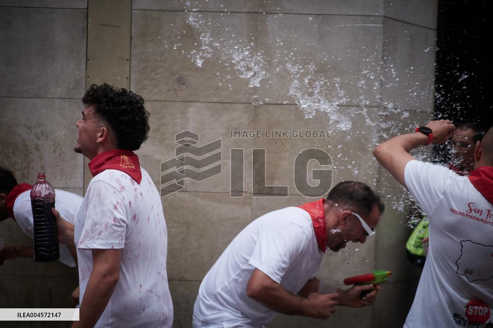 San Fermin Festival 2025 - Opening Party Or Chupinazo - Spain