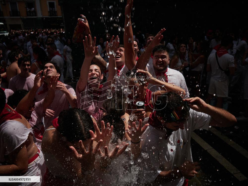 San Fermin Festival 2025 - Opening Party Or Chupinazo - Spain