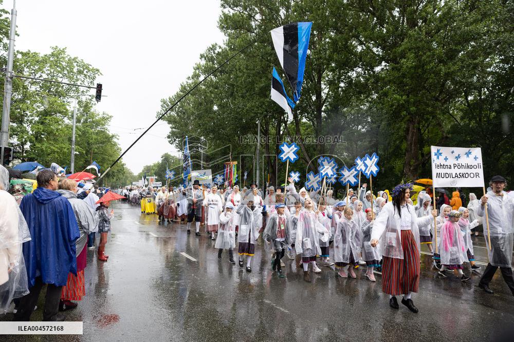 Estonia's 28th Song Festival Grand Procession