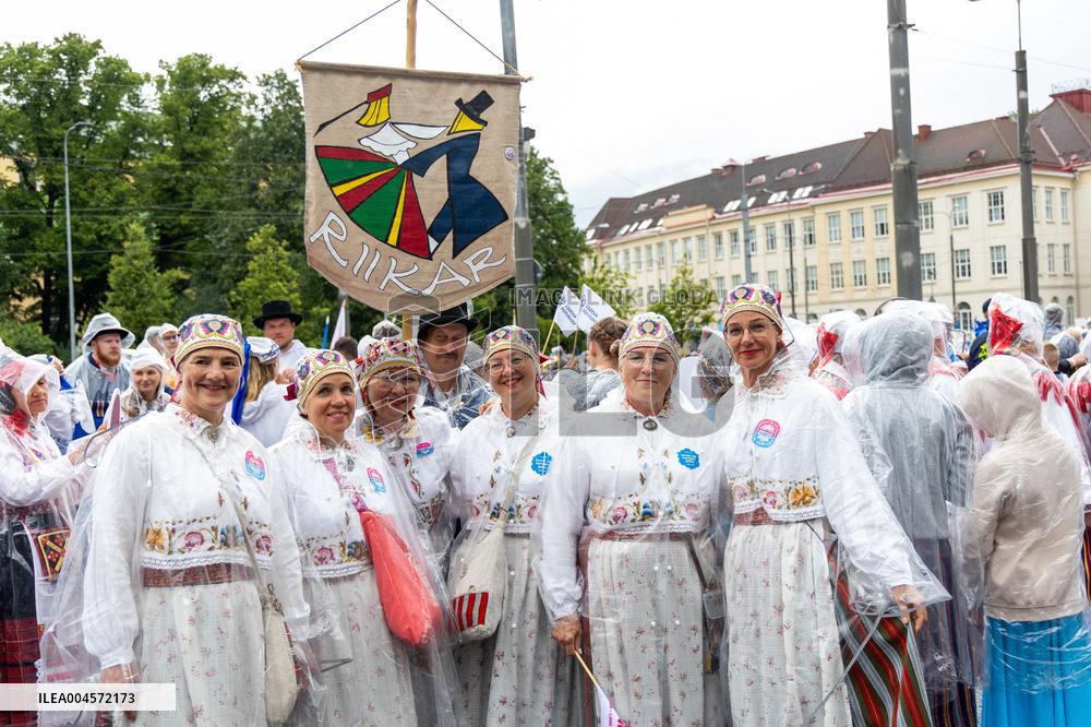 Estonia's 28th Song Festival Grand Procession