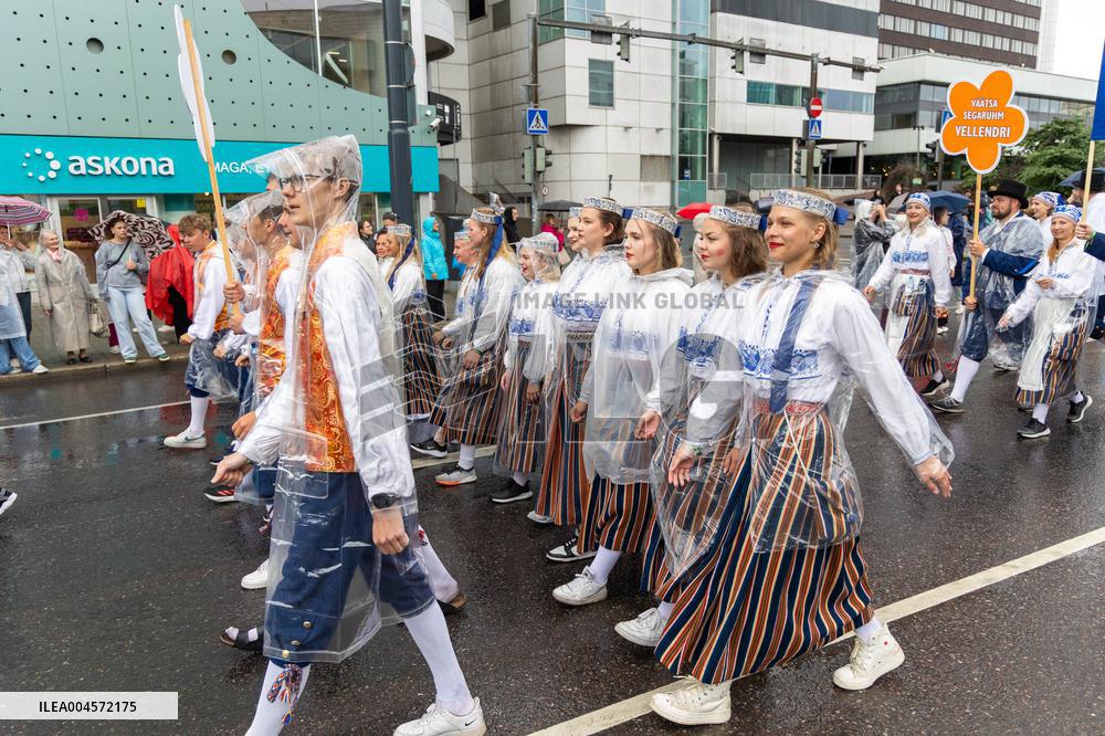 Estonia's 28th Song Festival Grand Procession