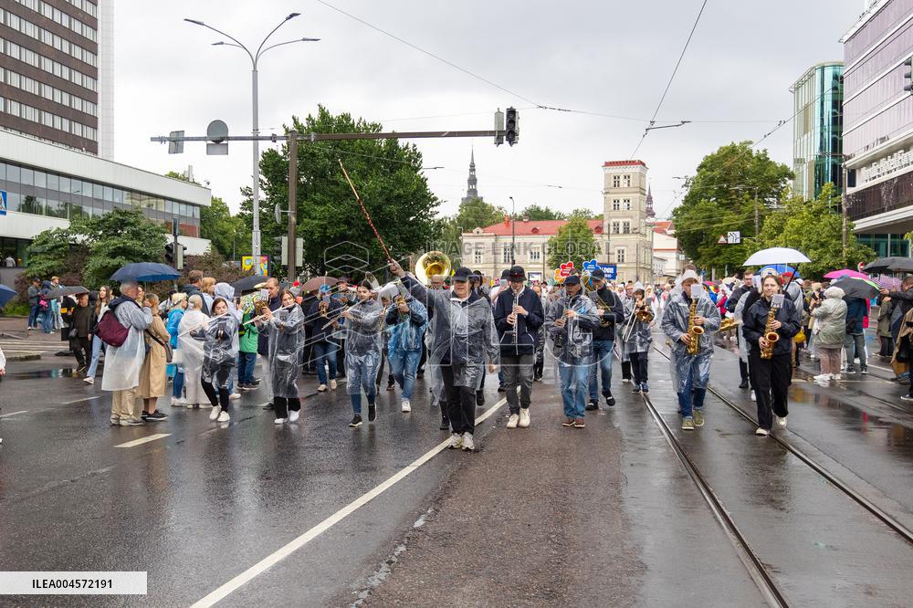 Estonia's 28th Song Festival Grand Procession