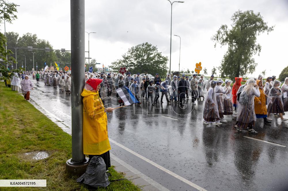 Estonia's 28th Song Festival Grand Procession