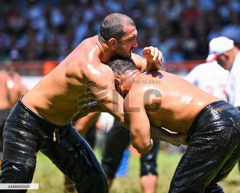 Oil Wrestling Competition - Turkey