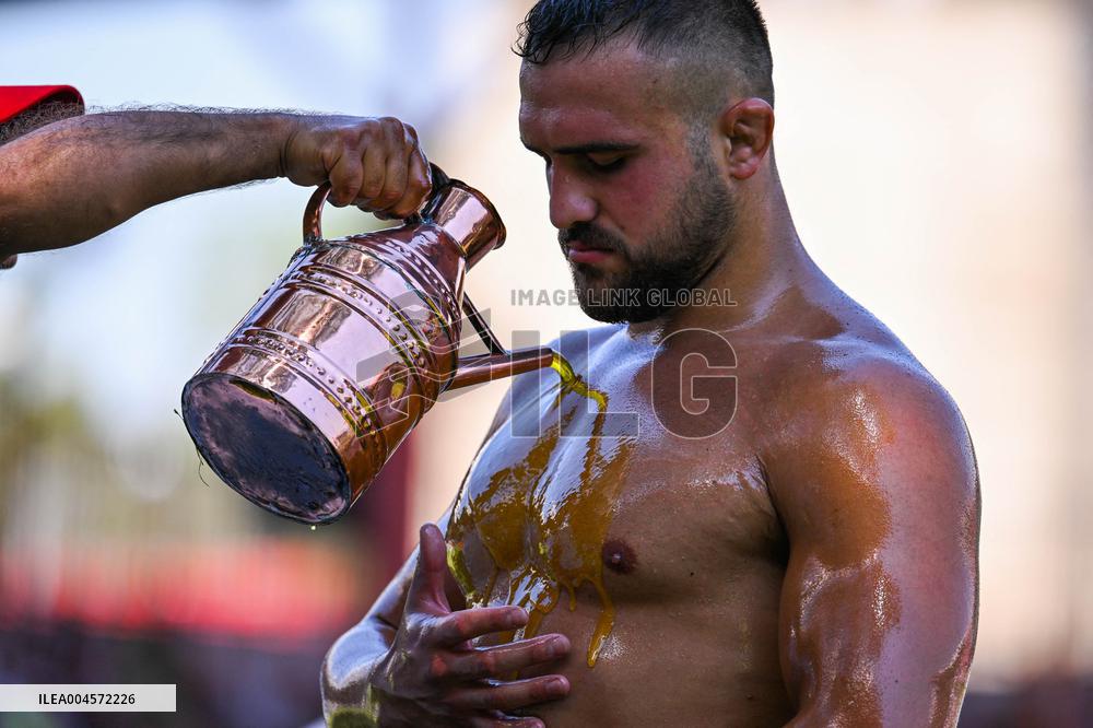 Oil Wrestling Competition - Turkey