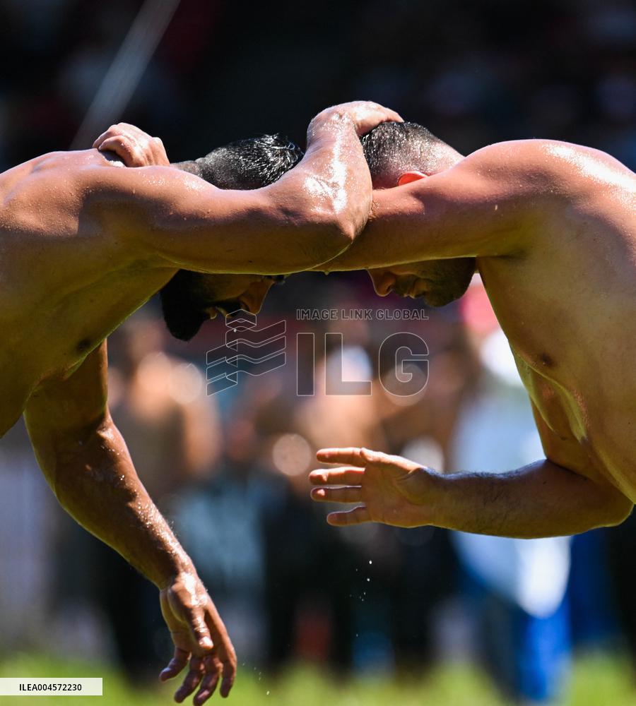 Oil Wrestling Competition - Turkey