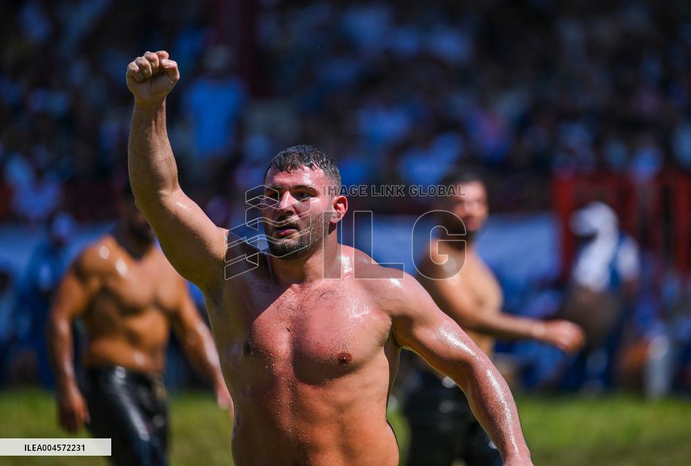 Oil Wrestling Competition - Turkey