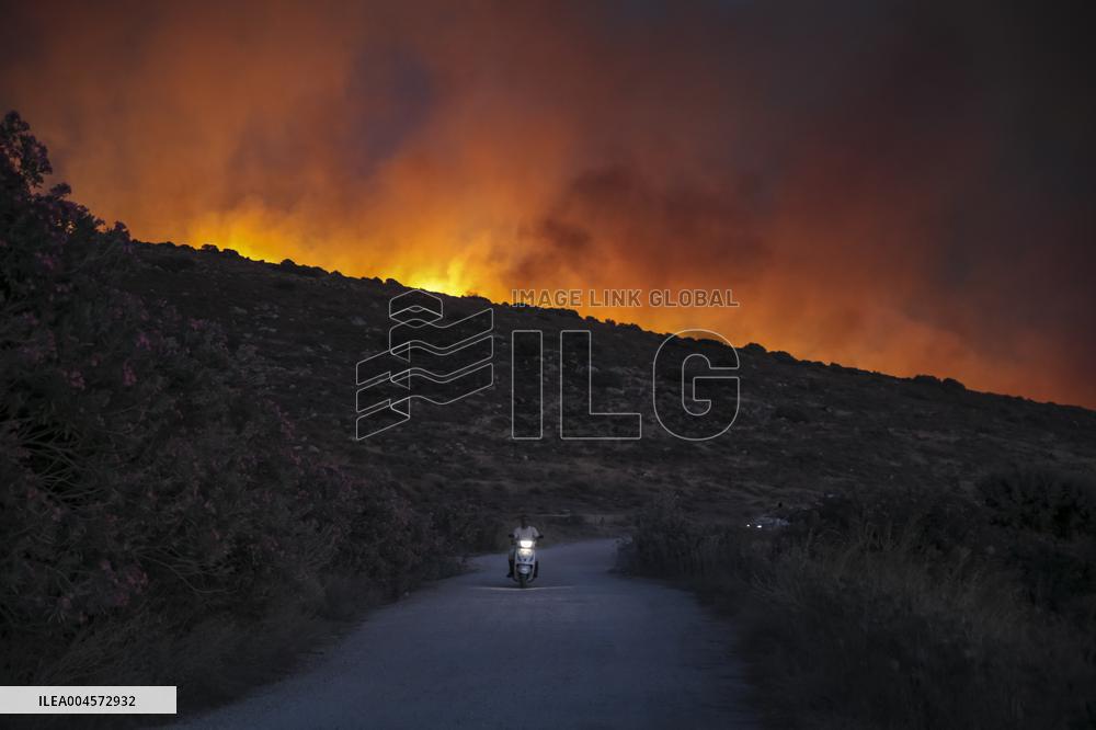 Izmir Wildfires - Turkey