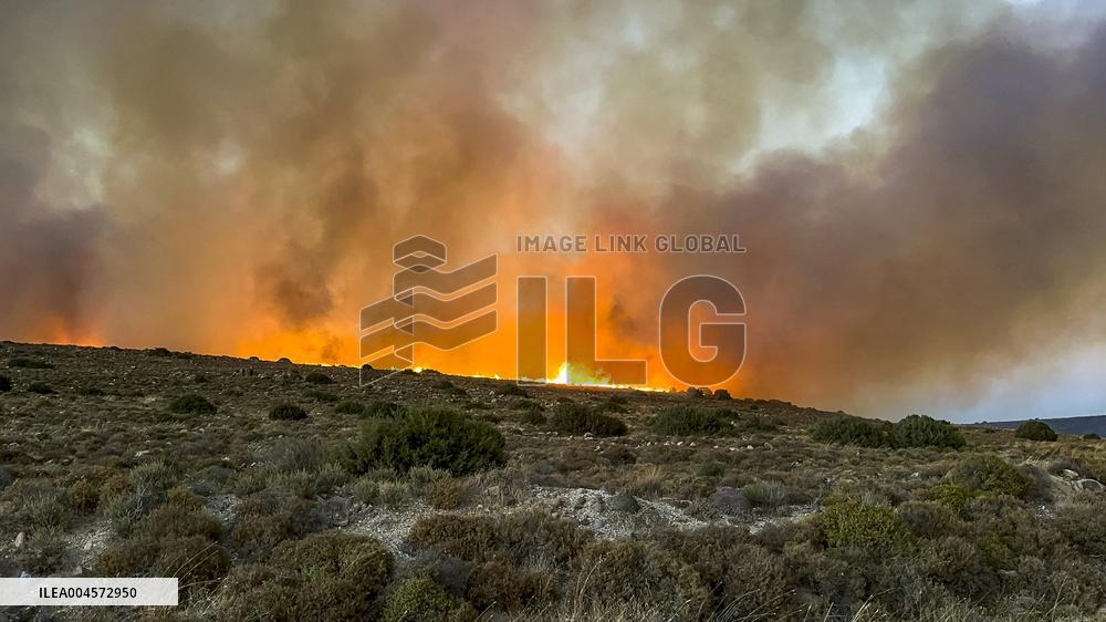 Izmir Wildfires - Turkey
