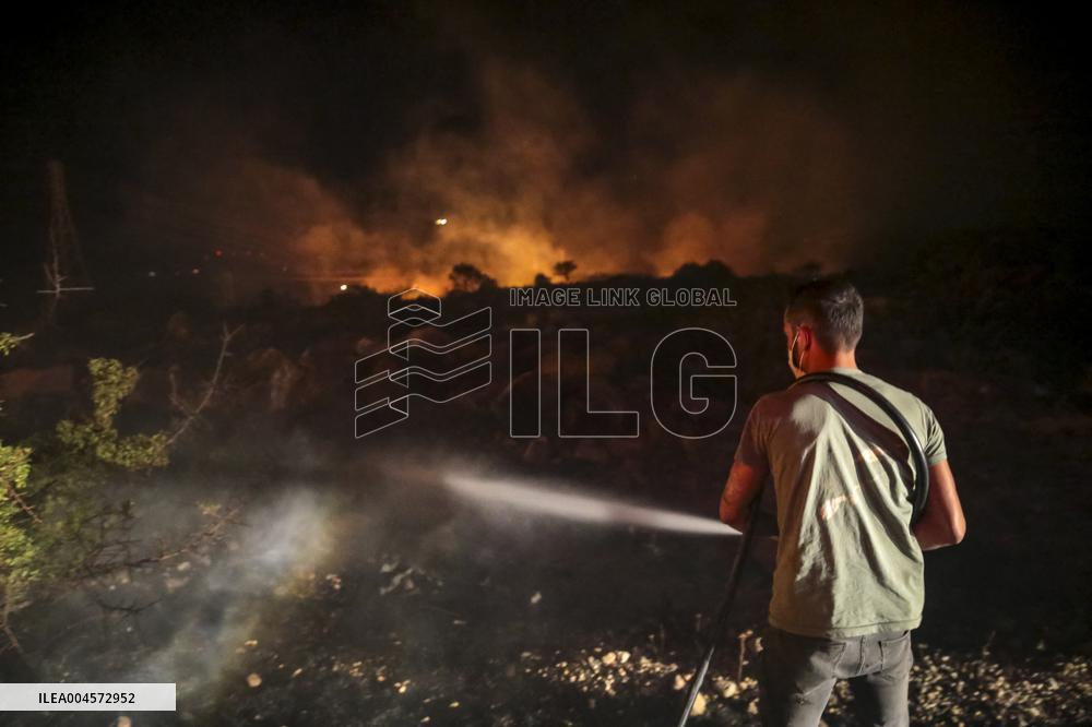 Izmir Wildfires - Turkey