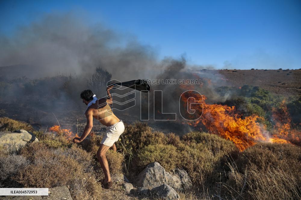 Izmir Wildfires - Turkey