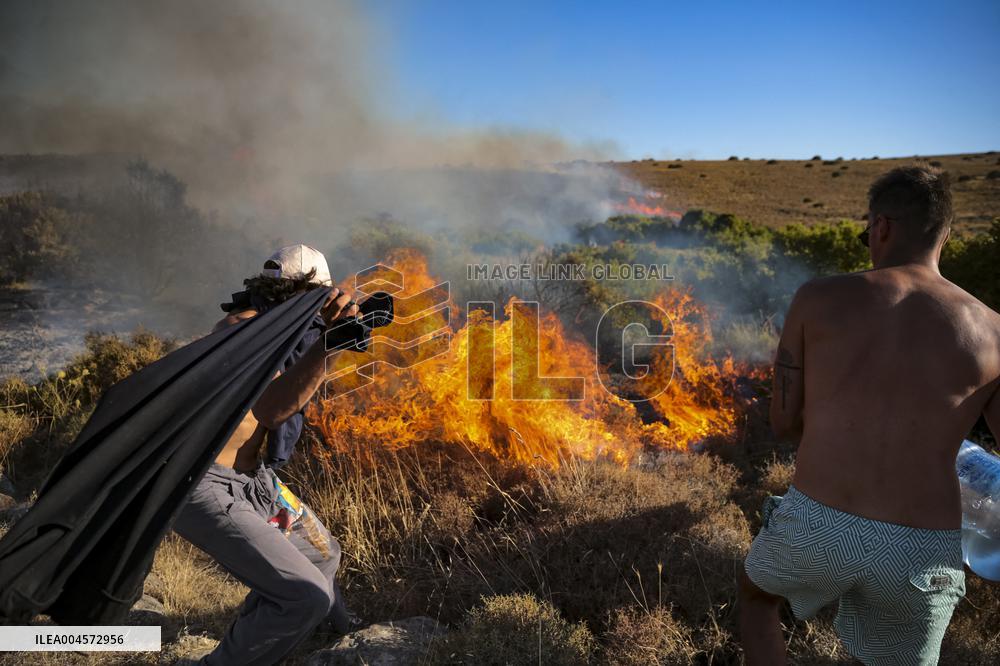 Izmir Wildfires - Turkey