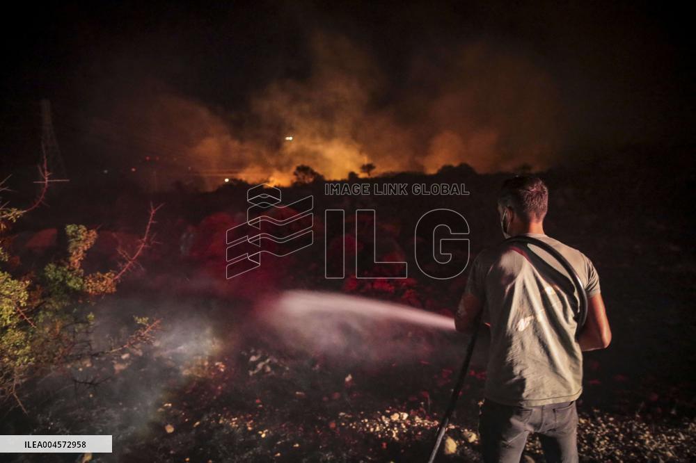 Izmir Wildfires - Turkey