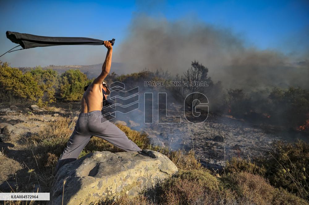 Izmir Wildfires - Turkey