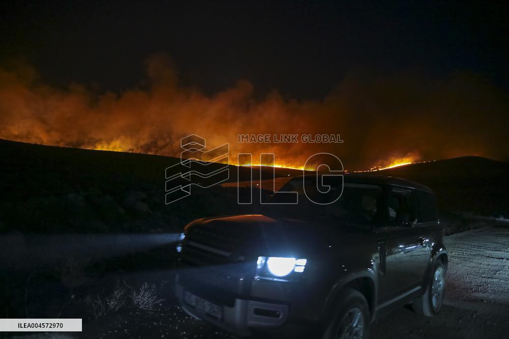 Izmir Wildfires - Turkey